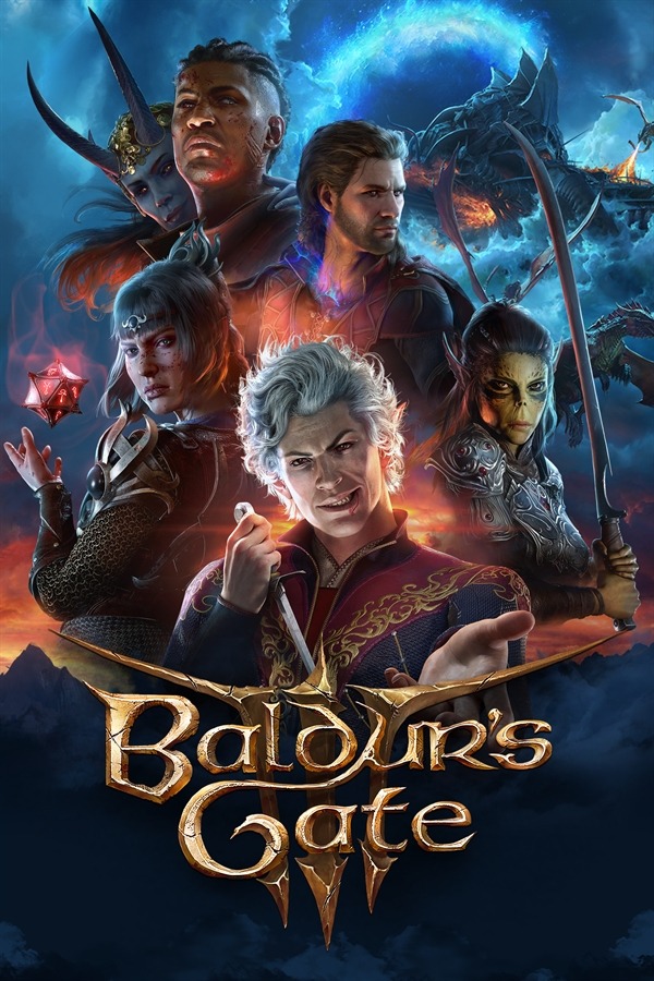 Baldur's Gate 3 box art