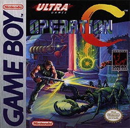 Operation C (Game Boy, 1991) artwork