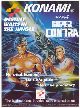 Super Contra (Arcade, 1988) artwork