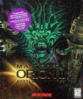 Master of Orion II box art
