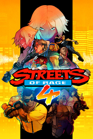 Streets of Rage 4 box art